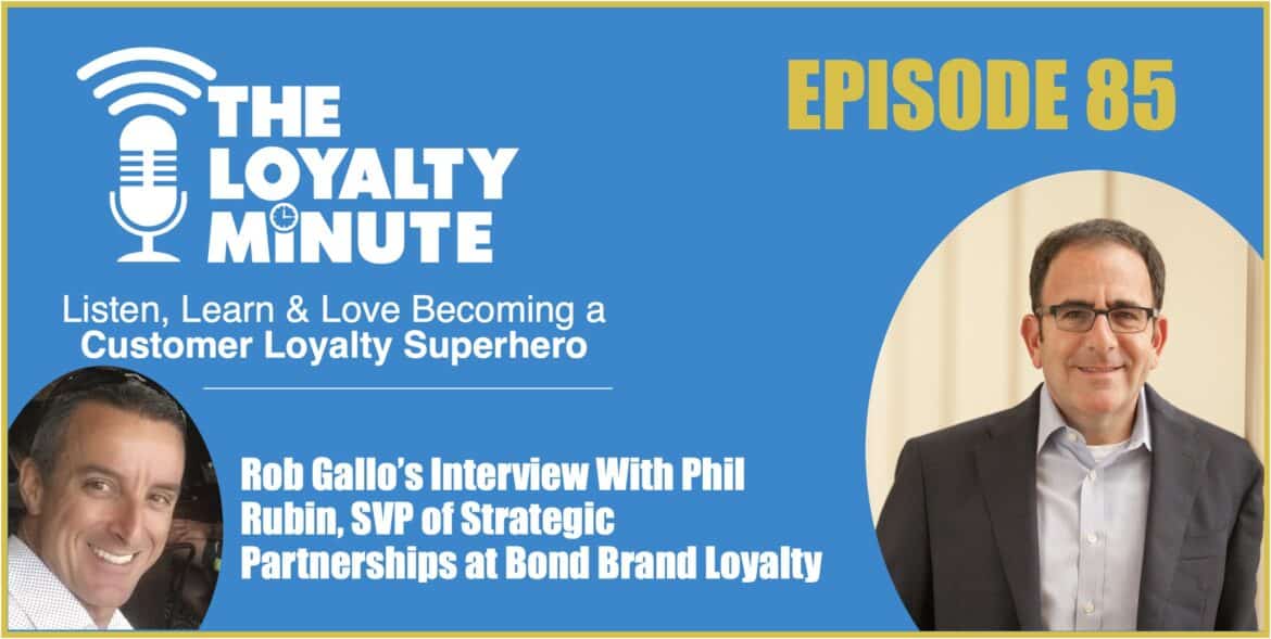 Phil Rubin SVP of Bond Brand Loyalty
