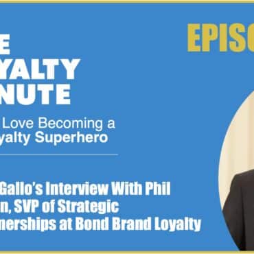 Phil Rubin SVP of Bond Brand Loyalty