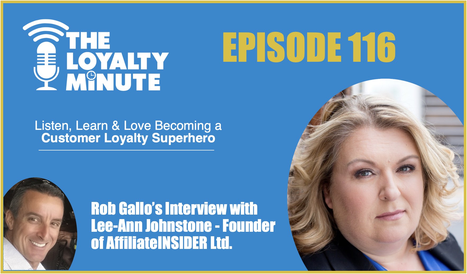 Episode 116 – (Interview) with Lee-Ann Johnston – Founder of AffiliateINSIDER