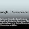 Loyalty Reads: Mercedes-Benz Partners with Google on Navigation Experience, PDI Technologies Reports